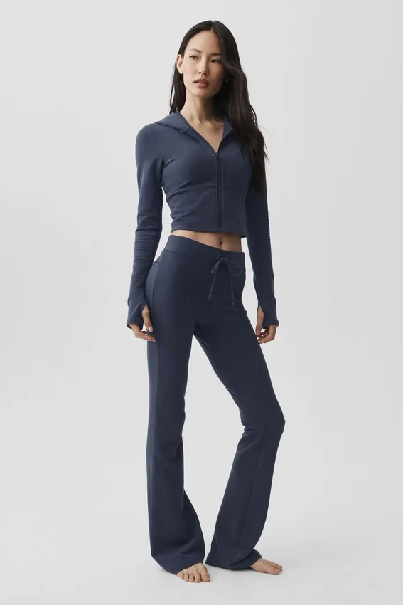 Sweat à capuche Sway à fermeture éclair intégrale - Bleu marine