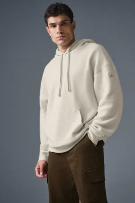 Sweat à capuche Triumph Restore - Beige