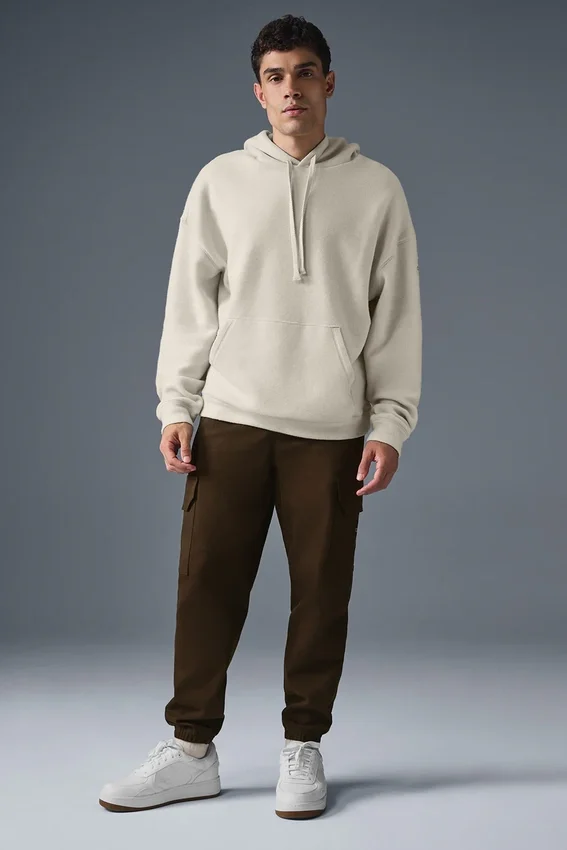 Sweat à capuche Triumph Restore - Beige