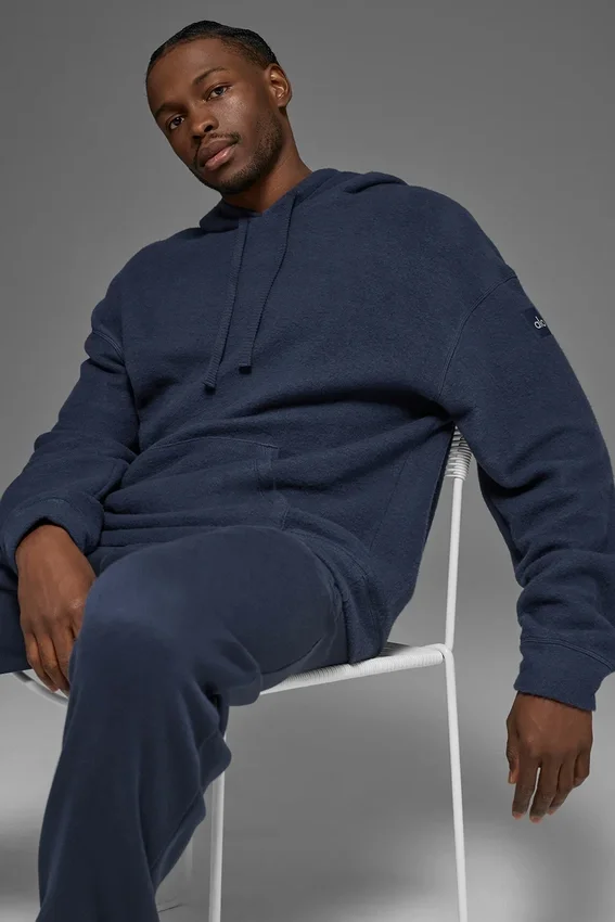 Sweat à capuche Triumph Restore - Bleu marine