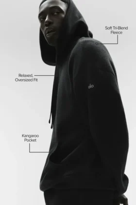 Sweat à capuche Triumph Restore – Noir
