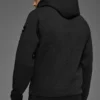 Sweat à capuche Waffle Lounge - Noir