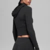 Sweat à capuche zippé intégral Sway - Noir