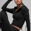 Sweat à capuche zippé intégral Sway - Noir