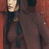 Sweat à capuche zippé Sway - Brownstone