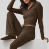 Sweat à capuche zippé Sway - Espresso