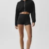 Sweat à capuche zippé Sweet Escape - Noir