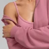 Sweat à capuche zippé Sweet Escape - Rose sauvage