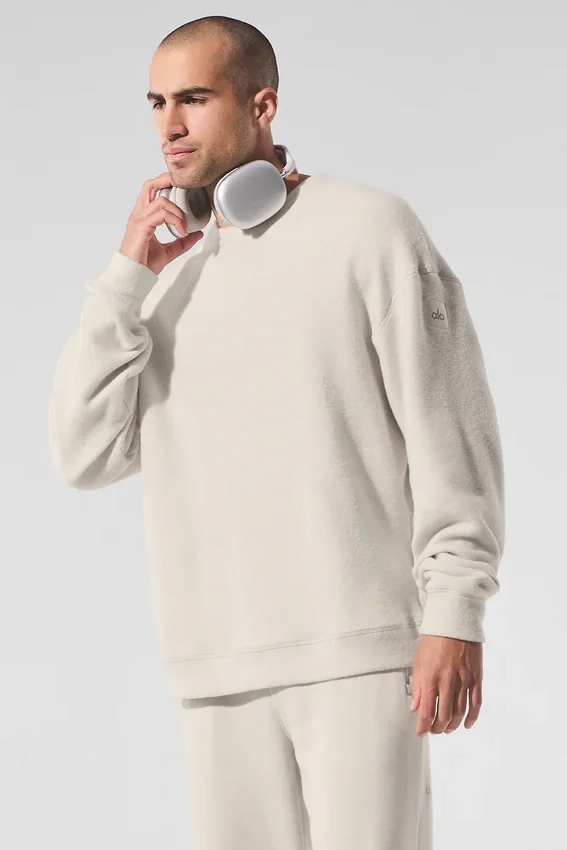 Sweat à col rond Triumph Restore - Beige