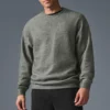 Sweat-shirt à col rond Triumph Restore - Gris tri-blend