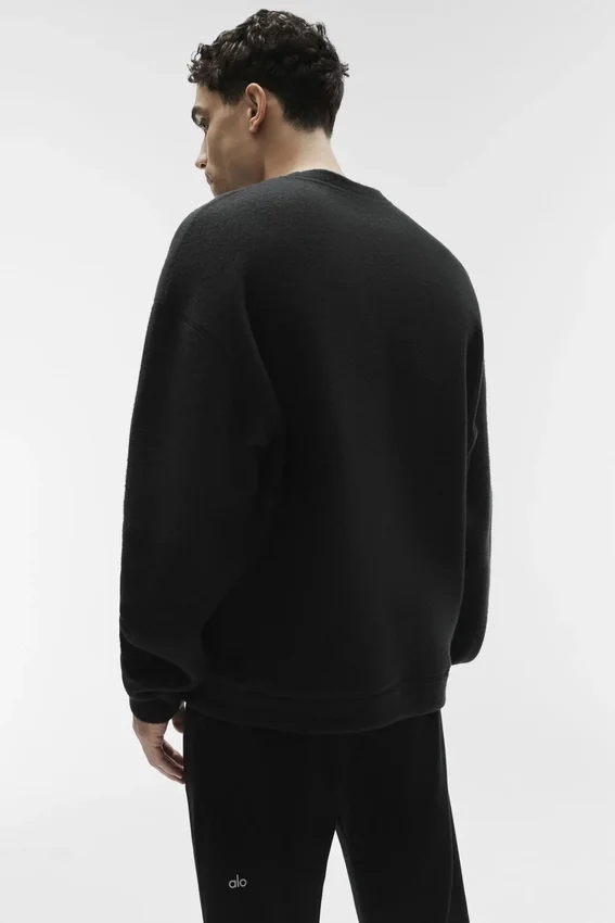 Sweat-shirt à col rond Triumph Restore - Noir