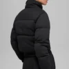 Sweat-shirt matelassé - Noir