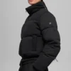 Sweat-shirt matelassé - Noir