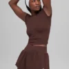 T-shirt Alosoft Back for More - Brownstone