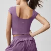 T-shirt « Alosoft Back for More » - Plum Kiss
