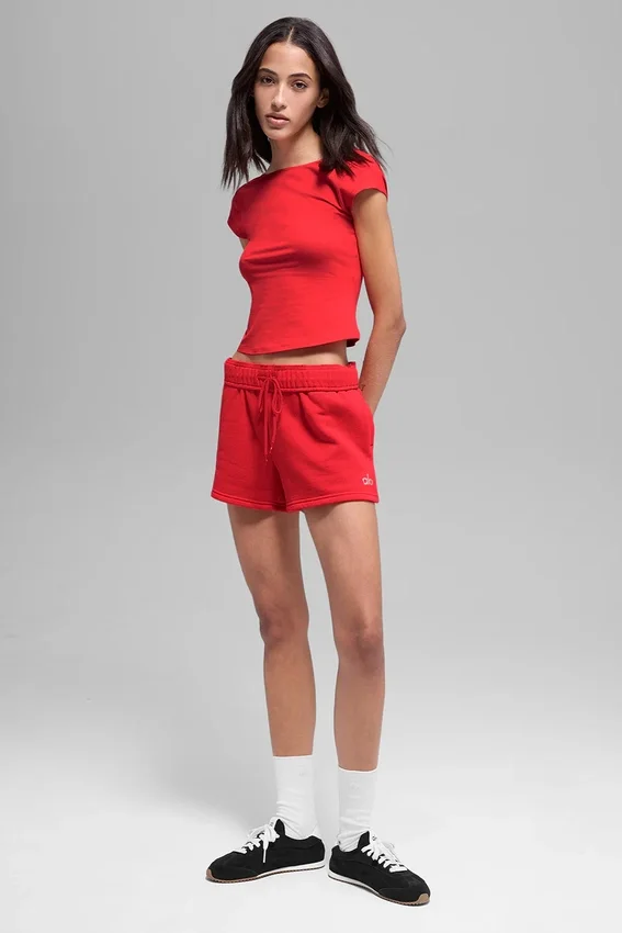 T-shirt « Alosoft Back for More » – Rouge vif