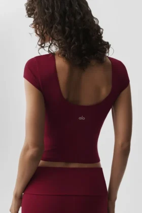 T-shirt Alosoft Back for More – Summer Romance Red