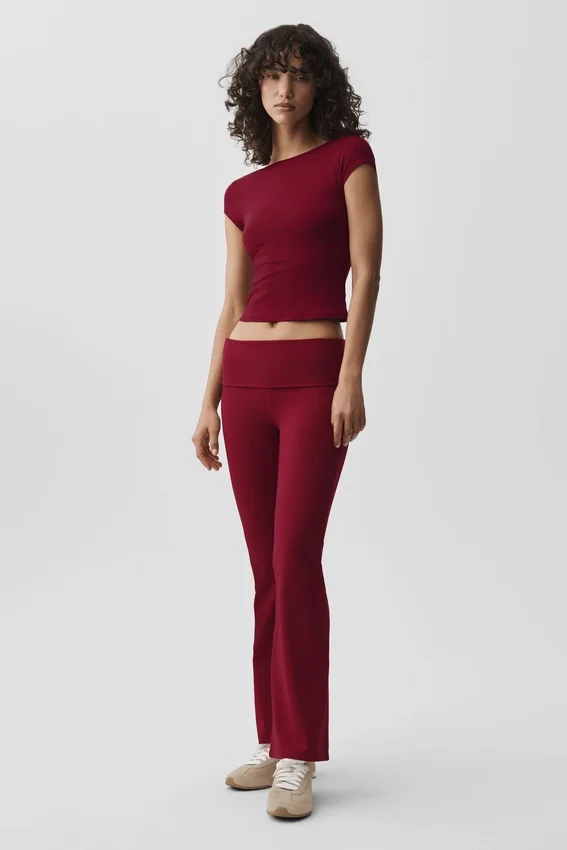 T-shirt Alosoft Back for More - Summer Romance Red