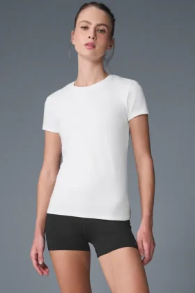 T-shirt Alosoft Finesse - Blanc