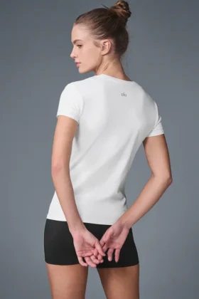 T-shirt Alosoft Finesse – Blanc
