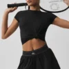 T-shirt Alosoft Finesse – Noir