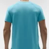 T-shirt à col rond et manches courtes Alo Vapor - Bleu Breeze