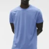 T-shirt à col rond et Manches courtes Alo Vapor - Bleu Provence