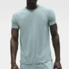 T-shirt à col rond et manches courtes Alo Vapor - Desert Sage