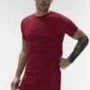 T-shirt à col rond et manches courtes Alo Vapor - Garnet