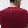 T-shirt à col rond et manches courtes Alo Vapor - Garnet