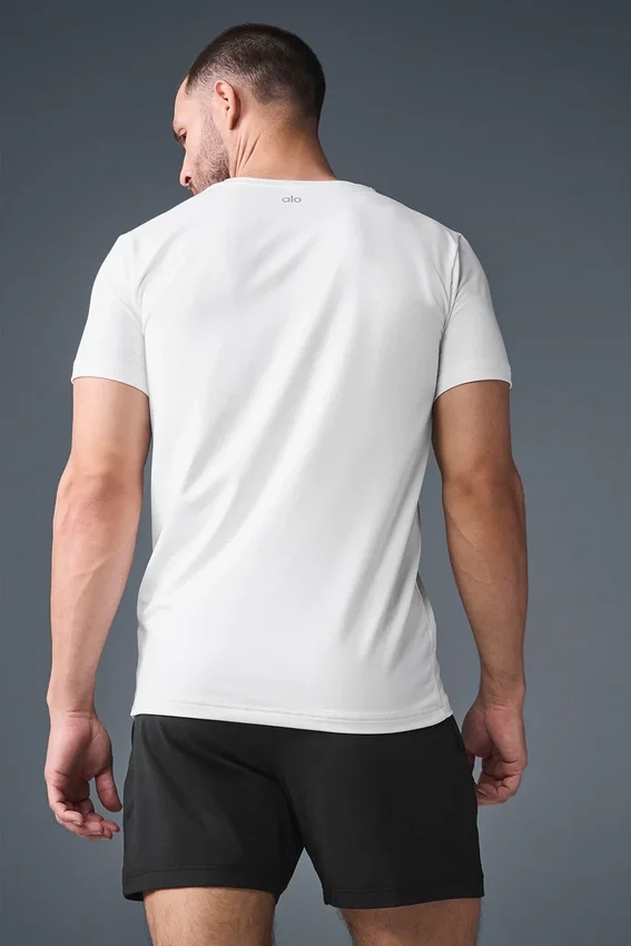 T-shirt à col rond et Manches courtes Conquer Reform - Blanc