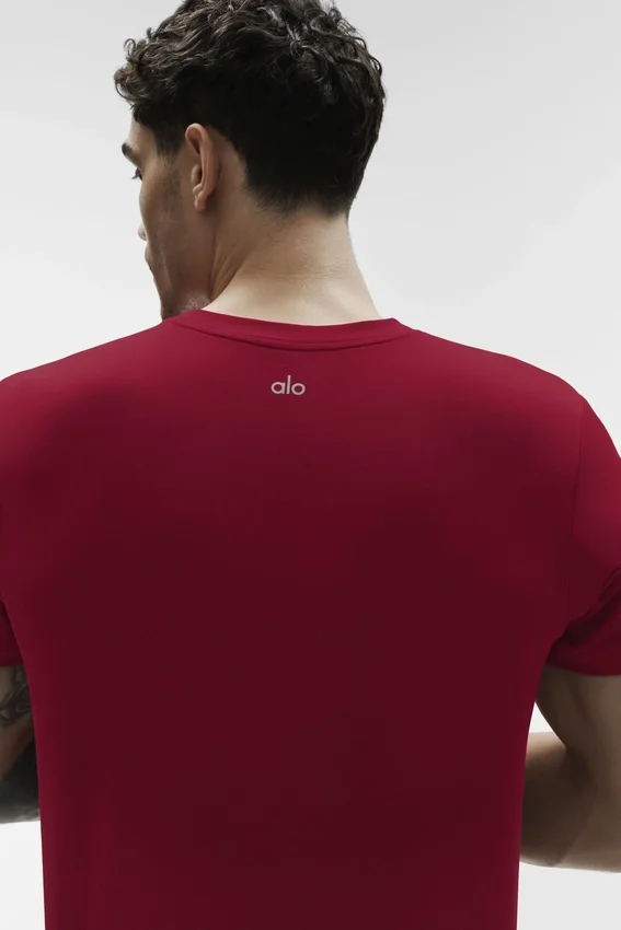 T-shirt à col rond et Manches courtes Conquer Reform - Garnet