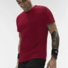 T-shirt à col rond et Manches courtes Conquer Reform - Garnet
