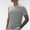 T-shirt à col rond et manches courtes Conquer Reform - Gris chiné athlétique