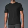 T-shirt à col rond et Manches courtes Conquer Reform - Noir