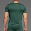 T-shirt à col rond et manches courtes Conquer Reform - Vert trèfle