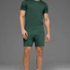 T-shirt à col rond et manches courtes Conquer Reform - Vert trèfle