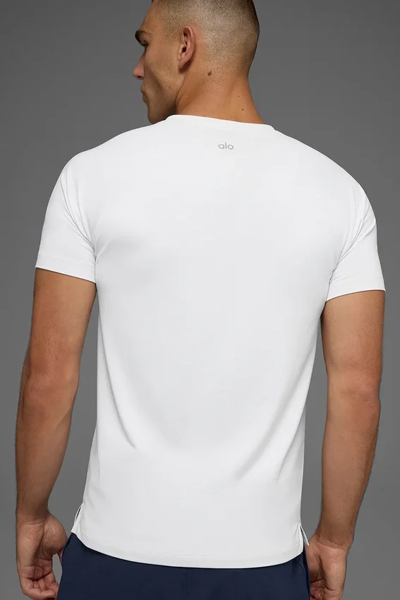 T-shirt à col rond et manches courtes Idol - Blanc