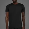 T-shirt à col rond et Manches courtes Idol - Noir