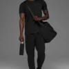 T-shirt à col rond et Manches courtes Idol - Noir