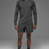 T-shirt à col rond et manches longues Alo Vapor - Anthracite
