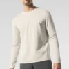 T-shirt à col rond et manches longues Conquer Reform - Beige