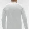 T-shirt à col rond et manches longues Conquer Reform - Blanc