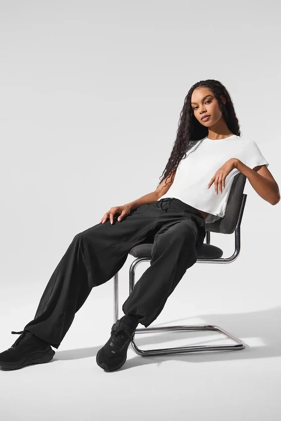 T-shirt court à manches courtes All Day - Blanc