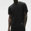 T-shirt de ville à manches courtes Essential - Noir