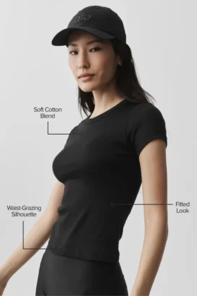 T-shirt intemporel – Noir