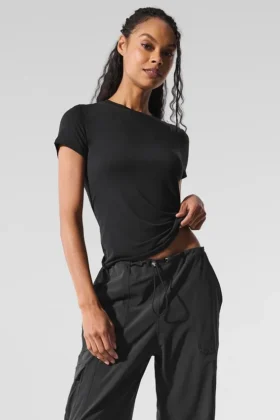 T-shirt à manches courtes « All Day » - Noir