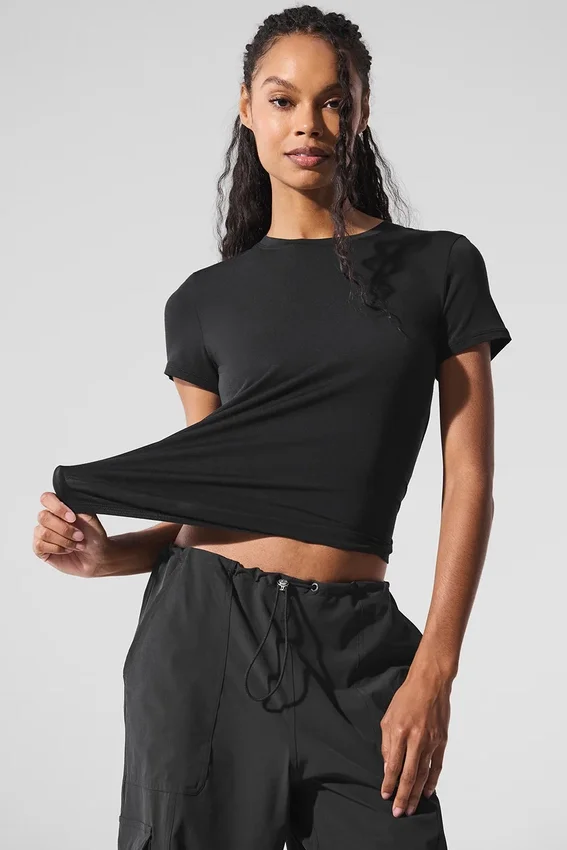 T-shirt à manches courtes « All Day » - Noir