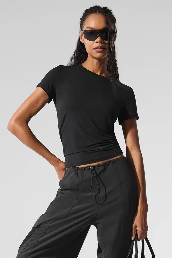 T-shirt à manches courtes « All Day » - Noir