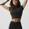 Jupe de tennis Alo Softsculpt Topspin – Noire